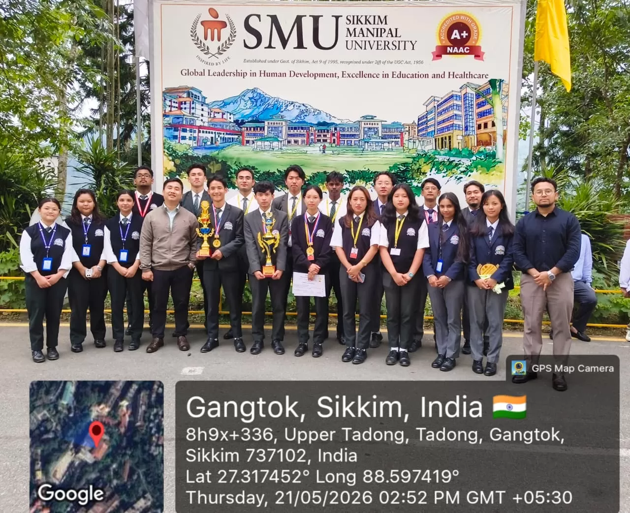 Students of Department of Commerce of SGC Namchi emerged victorious at the **Rising Business Leader Quiz Competition 2026*, an Inter-College Business Quiz Championship organized by Sikkim Manipal University, Gangtok.